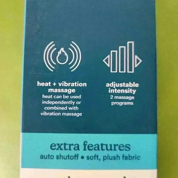 Homedics Weighted neck and shoulder massage Comfort Wrap NIB - Picture 5 of 5